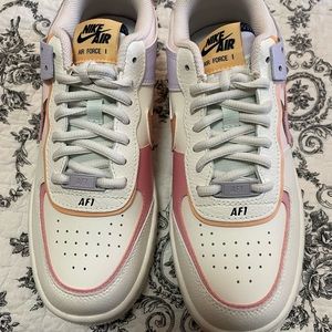 Nike Air Force 1 shoes.